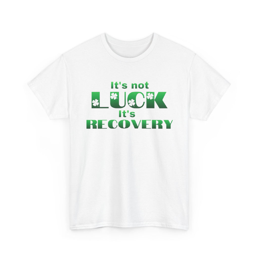 Sober Irish Pride St. Patrick's Day Unisex Heavyweight T-Shirt